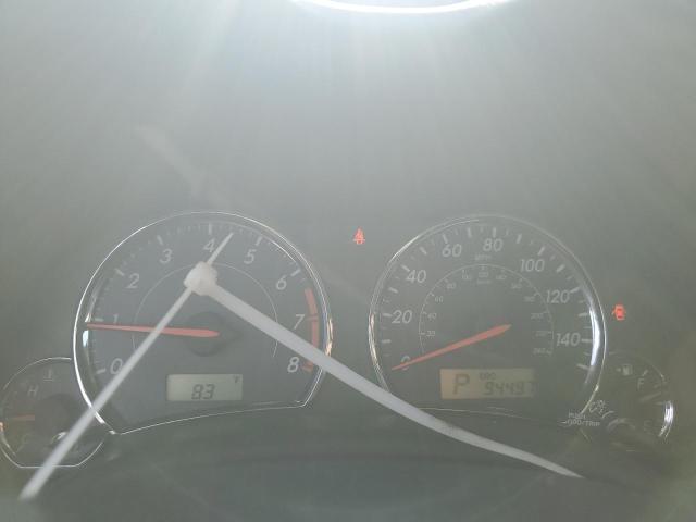 2T1BU4EE7DC109978 - 2013 TOYOTA COROLLA BASE GRAY photo 9