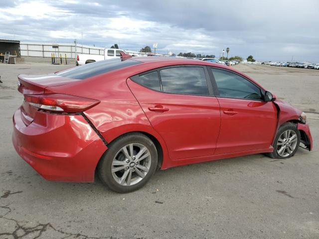 KMHD84LF4HU167625 - 2017 HYUNDAI ELANTRA SE RED photo 3