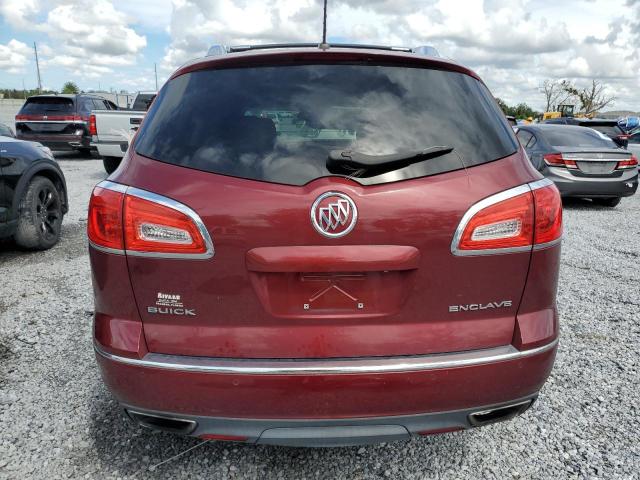 5GAKRCKD8FJ358662 - 2015 BUICK ENCLAVE BURGUNDY photo 6