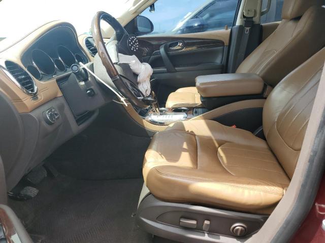 5GAKRCKD8FJ358662 - 2015 BUICK ENCLAVE BURGUNDY photo 7