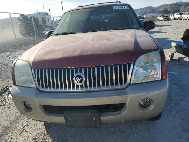 4M2ZU86K85ZJ09192 - 2005 MERCURY MOUNTAINEE BURGUNDY photo 5