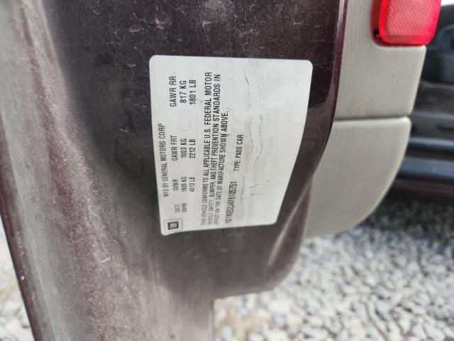 1G1NE52J4Y6105751 - 2000 CHEVROLET MALIBU LS Kastanienbraun Foto 12