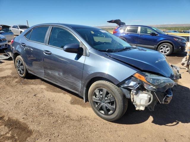 2T1BURHE2KC228897 - 2019 TOYOTA COROLLA L أزرق صورة 4