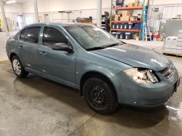 1G1AS58H097164075 - 2009 CHEVROLET COBALT LS GREEN photo 4