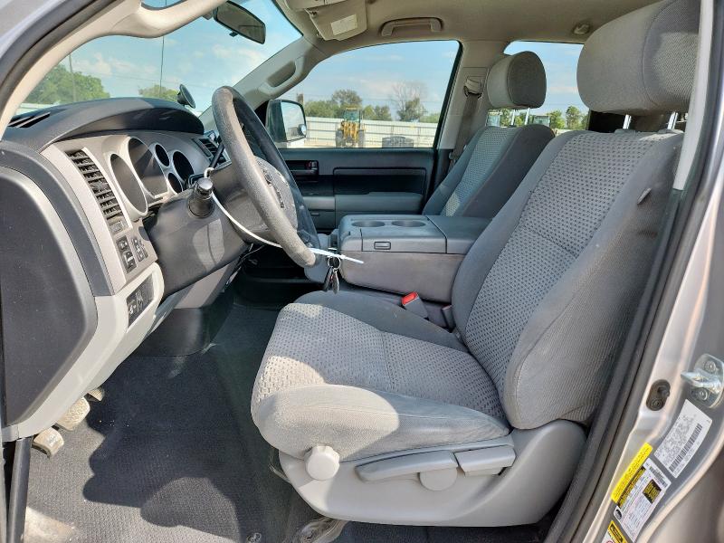 5TFRM5F12DX055927 - 2013 TOYOTA TUNDRA DOUBLE CAB SR5 GRAY photo 7