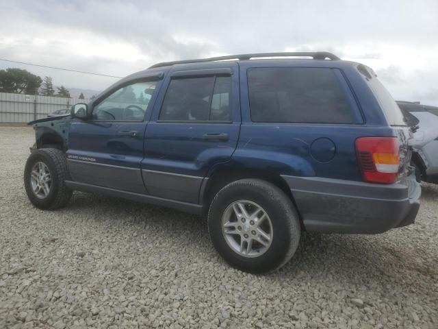 1J8GW48S22C315676 - 2002 JEEP GRAND CHEROKEE LAREDO BLUE photo 2