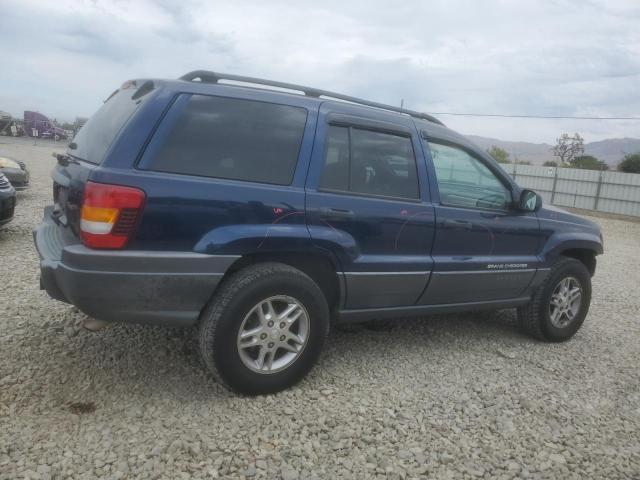 1J8GW48S22C315676 - 2002 JEEP GRAND CHEROKEE LAREDO BLUE photo 3
