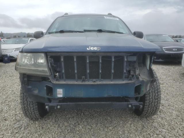 1J8GW48S22C315676 - 2002 JEEP GRAND CHEROKEE LAREDO BLUE photo 5