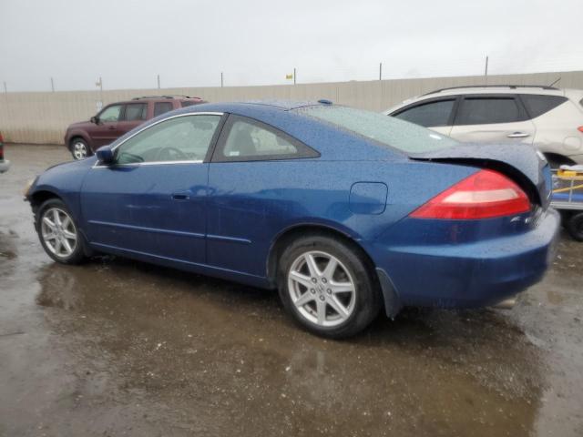 1HGCM82694A016779 - 2004 HONDA ACCORD EX BLUE photo 2