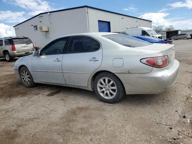 JTHBA30G645013136 - 2004 LEXUS ES 330 SILVER photo 2
