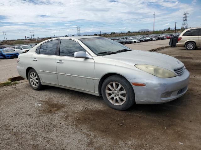 JTHBA30G645013136 - 2004 LEXUS ES 330 SILVER photo 4