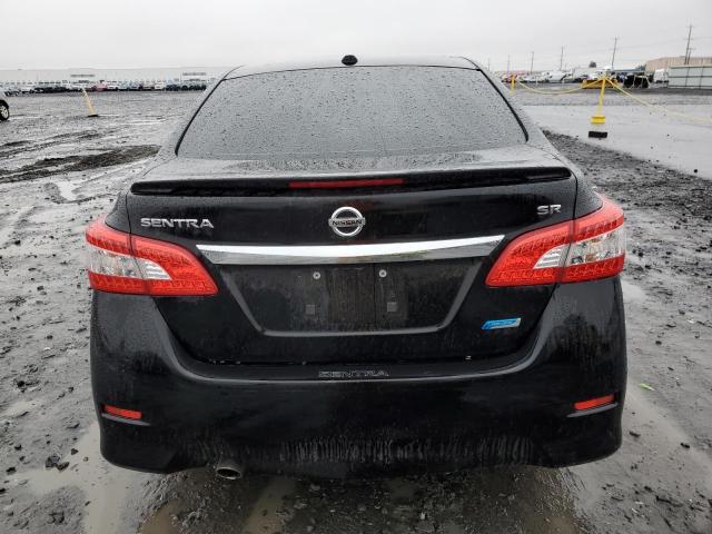 3N1AB7AP7EY300136 - 2014 NISSAN SENTRA S BLACK photo 6