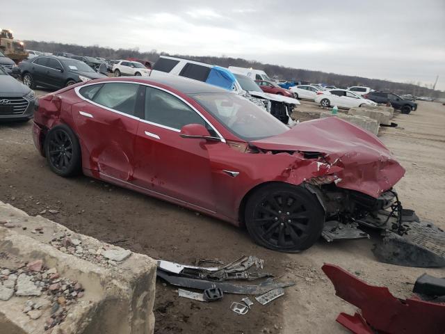 5YJSA1E25JF281172 - 2018 TESLA MODEL S Կարմիր լուսանկար 4