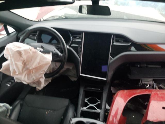 5YJSA1E25JF281172 - 2018 TESLA MODEL S Կարմիր լուսանկար 8