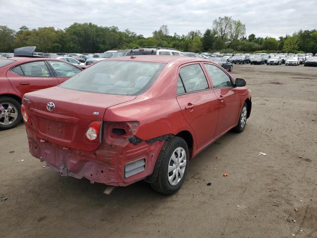 2T1BU4EE6AC298781 - 2010 TOYOTA COROLLA BASE RED photo 3