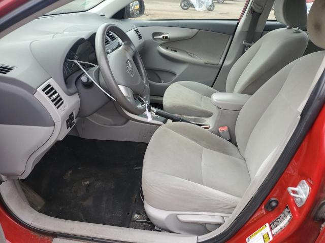 2T1BU4EE6AC298781 - 2010 TOYOTA COROLLA BASE RED photo 7