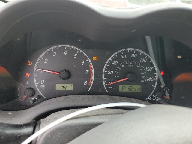 2T1BU4EE6AC298781 - 2010 TOYOTA COROLLA BASE RED photo 9