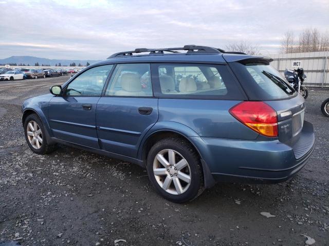 4S4BP61C667309421 - 2006 SUBARU LEGACY OUTBACK 2.5I BLUE photo 2