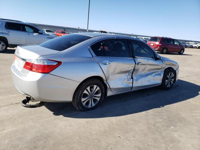 1HGCR2F38EA115934 - 2014 HONDA ACCORD LX SILVER photo 3