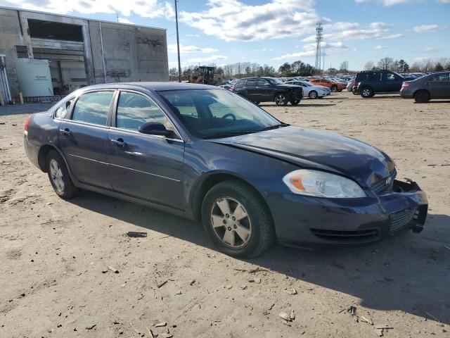 2G1WT58K981272107 - 2008 CHEVROLET IMPALA LT BLUE photo 4