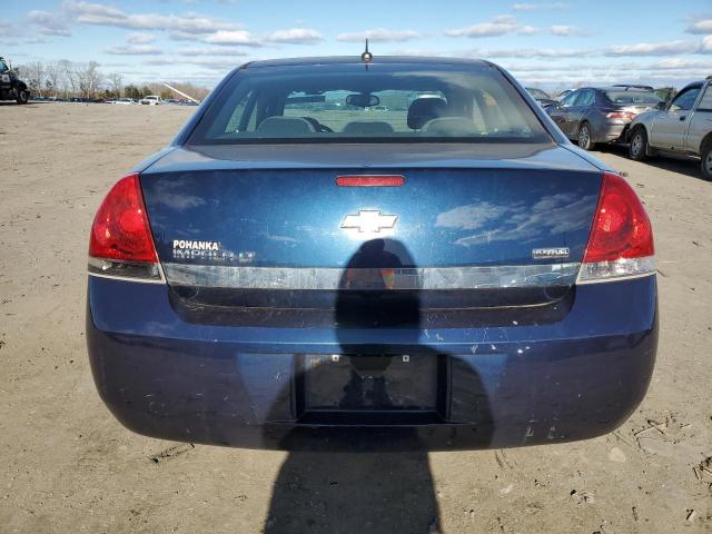 2G1WT58K981272107 - 2008 CHEVROLET IMPALA LT BLUE photo 6