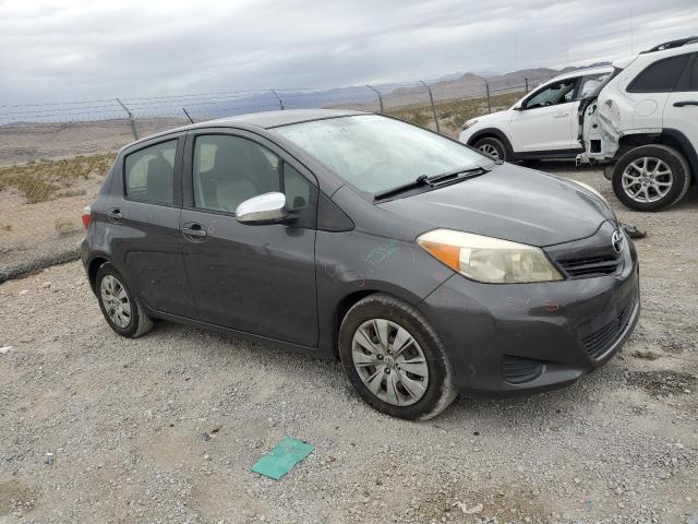 JTDKTUD34CD511767 - 2012 TOYOTA YARIS GRAY photo 4