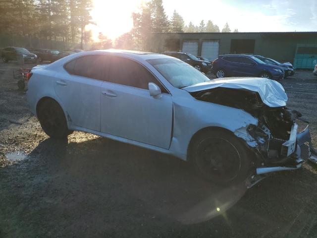 JTHBK262482065889 - 2008 LEXUS IS 250 WHITE photo 4