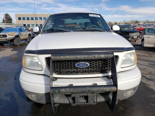 1FTRX18W63NA76489 - 2003 FORD F150 WHITE photo 5