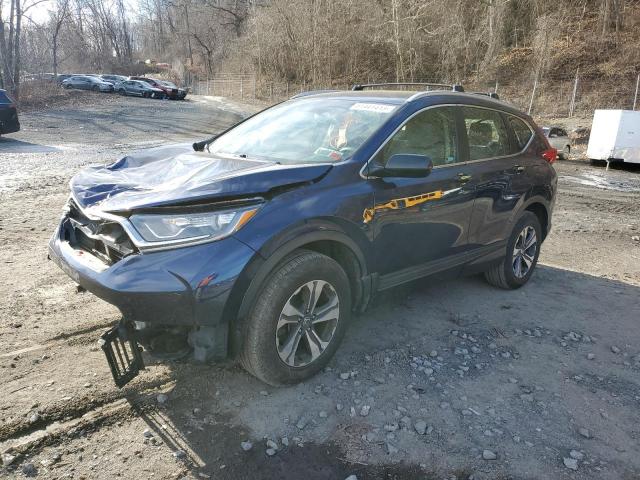 2HKRW6H38JH230879 - 2018 HONDA CR-V LX BLUE photo 1