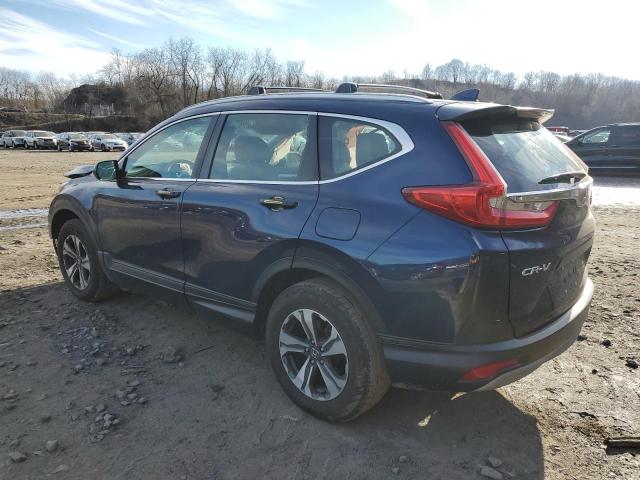 2HKRW6H38JH230879 - 2018 HONDA CR-V LX BLUE photo 2