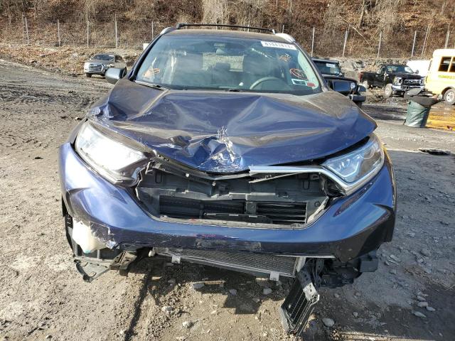 2HKRW6H38JH230879 - 2018 HONDA CR-V LX BLUE photo 5