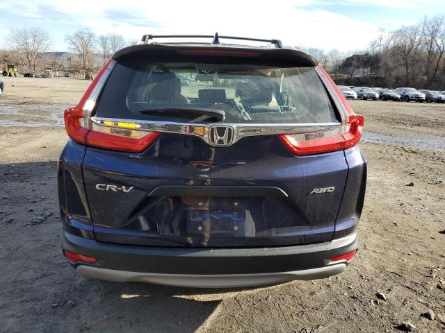 2HKRW6H38JH230879 - 2018 HONDA CR-V LX BLUE photo 6