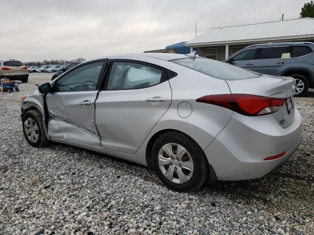 KMHDH4AE7GU490379 - 2016 HYUNDAI ELANTRA SE SILVER photo 2