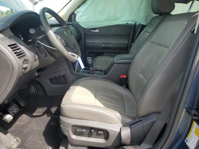 2FMGK5C83KBA37337 - 2019 FORD FLEX SEL BLUE photo 7