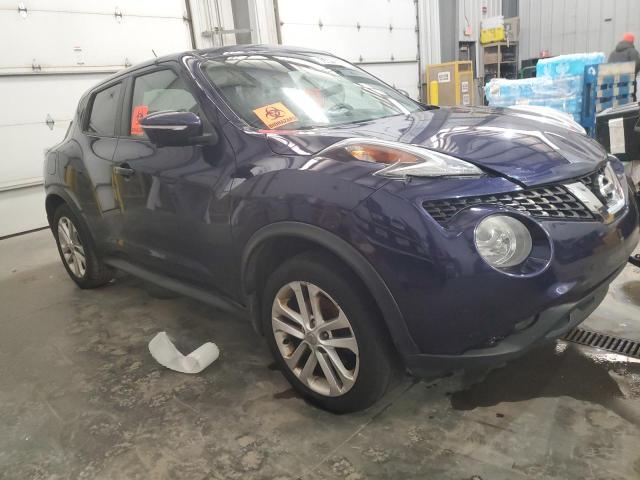 JN8AF5MV3FT554425 - 2015 NISSAN JUKE S BLUE photo 4