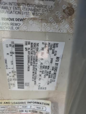 5LMFU28586LJ19036 - 2006 LINCOLN NAVIGATOR თეთრი ფოტო 13