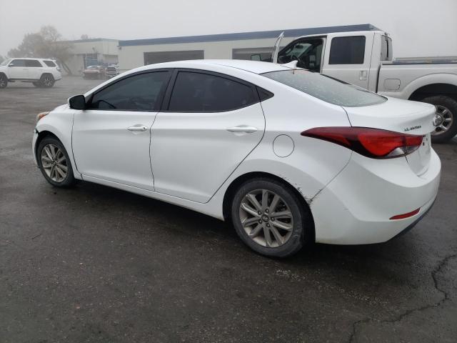 5NPDH4AE5FH597301 - 2015 HYUNDAI ELANTRA SE WHITE photo 2