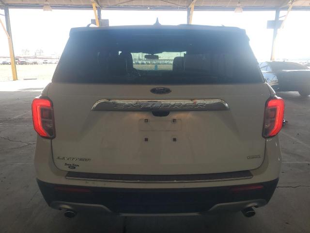 1FMSK7FHXLGA28873 - 2020 FORD EXPLORER LIMITED WHITE photo 6