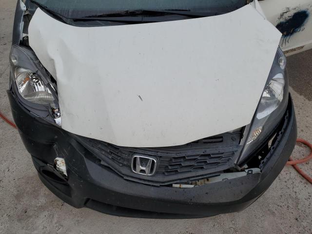 JHMGE8H50DC048132 - 2013 HONDA FIT SPORT WHITE photo 11