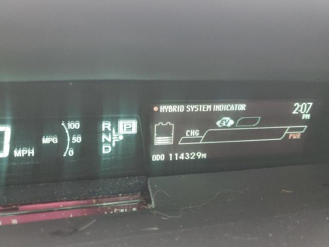 JTDKN3DU2F0404029 - 2015 TOYOTA PRIUS 蓝色 照片 9