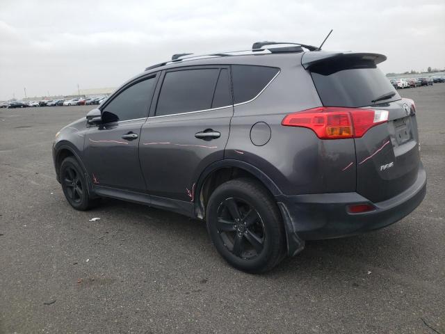 2T3RFREV5DW093064 - 2013 TOYOTA RAV4 XLE CHARCOAL photo 2