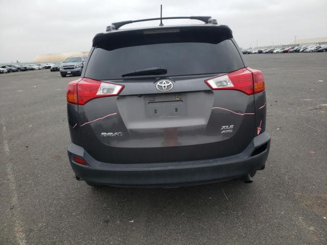 2T3RFREV5DW093064 - 2013 TOYOTA RAV4 XLE CHARCOAL photo 6