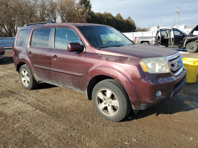 5FNYF485X9B031585 - 2009 HONDA PILOT EXL BURGUNDY photo 4