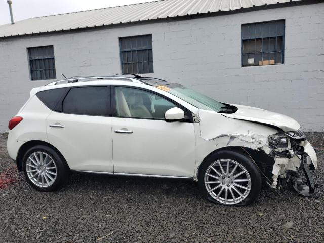 JN8AZ1MW3AW116195 - 2010 NISSAN MURANO S WHITE photo 4