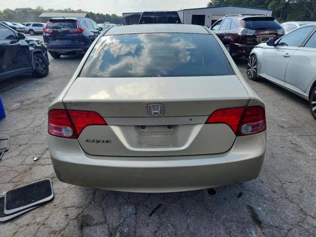 1HGFA16897L063067 - 2007 HONDA CIVIC EX 金色 照片 6