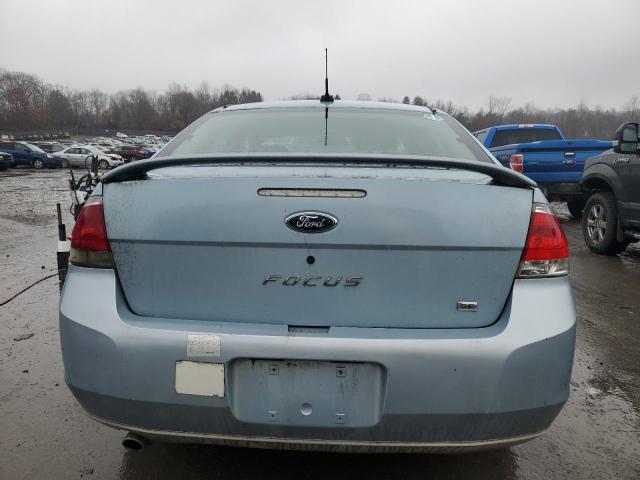 1FAHP34N88W234634 - 2008 FORD FOCUS S/SE BLUE photo 6