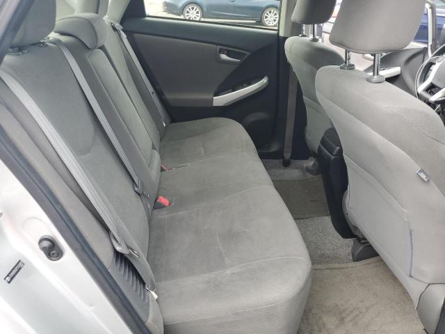 JTDKN3DU2C5534407 - 2012 TOYOTA PRIUS SILVER photo 10