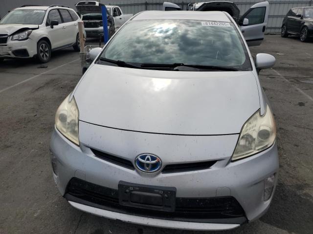 JTDKN3DU2C5534407 - 2012 TOYOTA PRIUS SILVER photo 5
