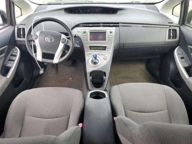 JTDKN3DU2C5534407 - 2012 TOYOTA PRIUS SILVER photo 8