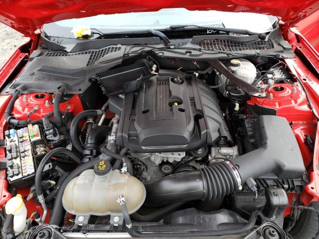 1FATP8UH7K5109851 - 2019 FORD MUSTANG RED photo 11